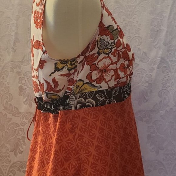 CAbi 100 Percent Silk Butterfly Tunic #948 - Picture 2 of 10